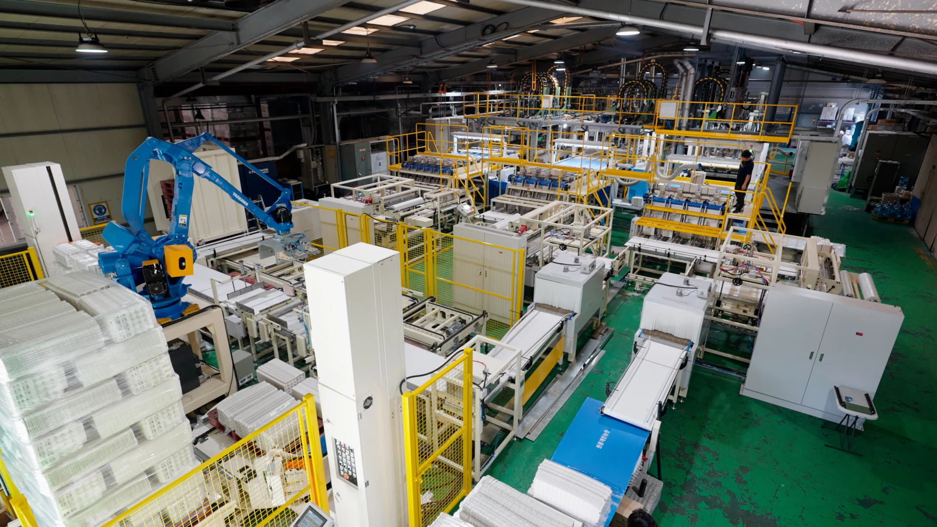 PN Greentec’s actual automated molded-fiber manufacturing facility