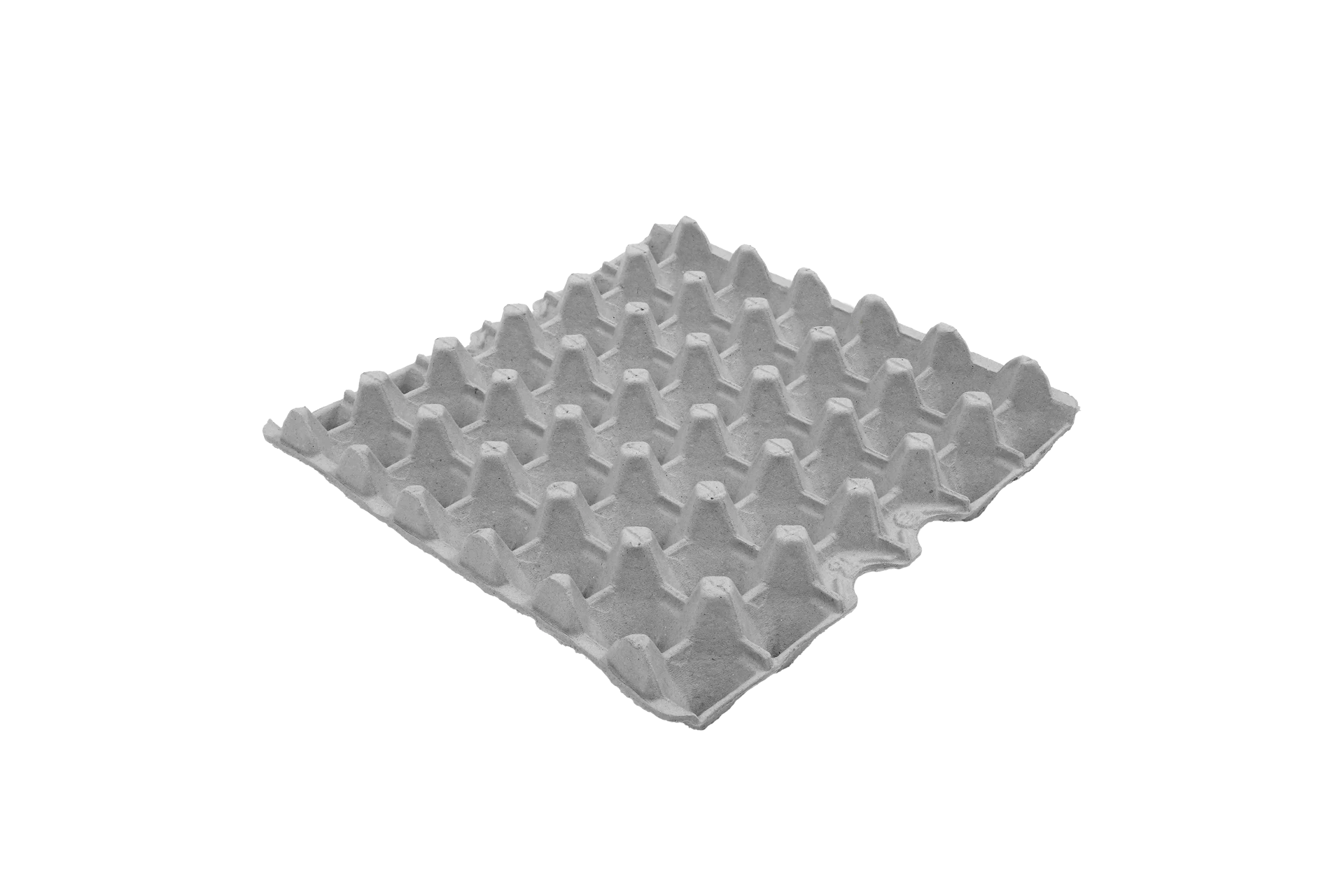 Molded-pulp egg trays